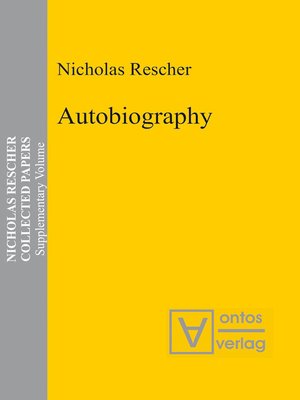 cover image of Autobiography